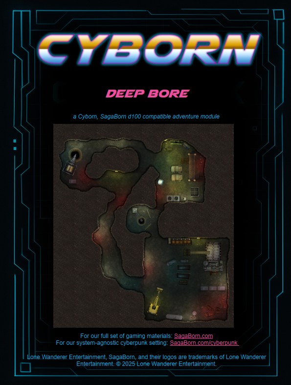 Deep Bore Free Cyberpunk Mission