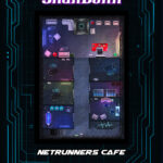 Netrunner's Cafe Cyberpunk Map